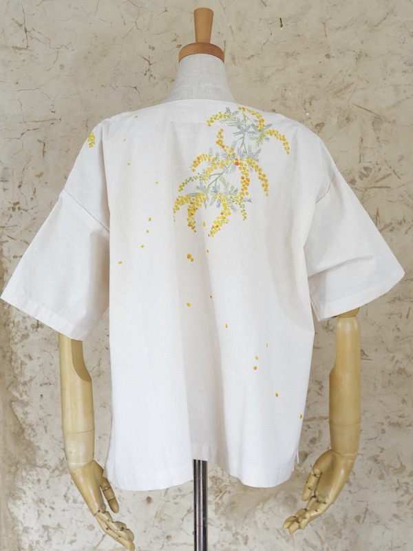 ミモザ　綿プルオーバー   大