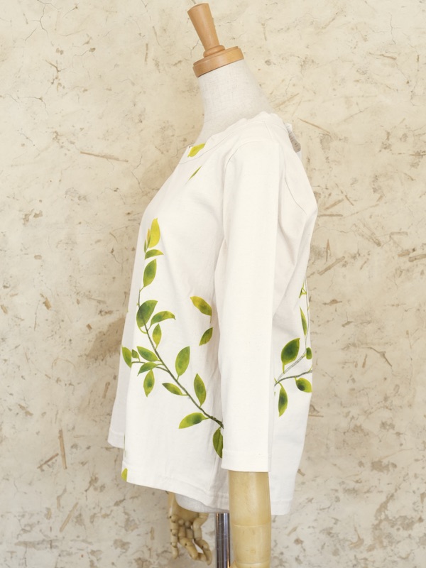 檸檬　七分袖Tシャツ　中