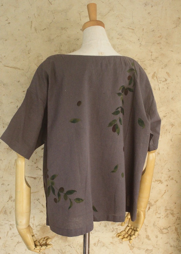 なつめ  濃色プルオーバー  小