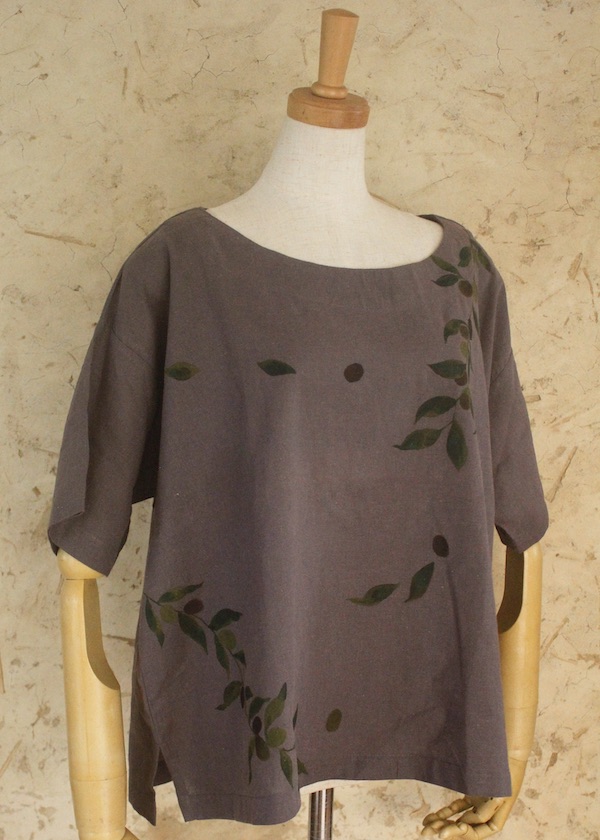 なつめ  濃色プルオーバー  小